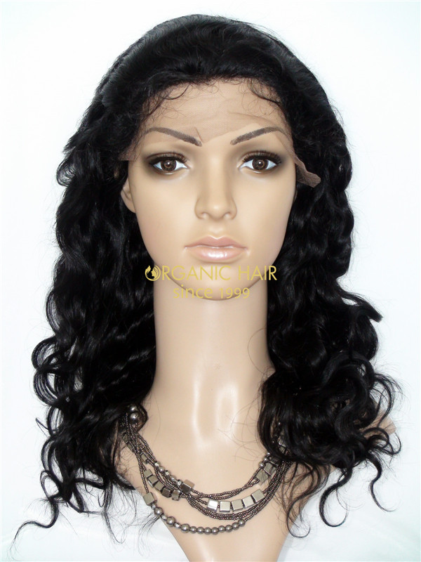 Lace front wigs with baby hair 100% remy hair from Organic Hair R3